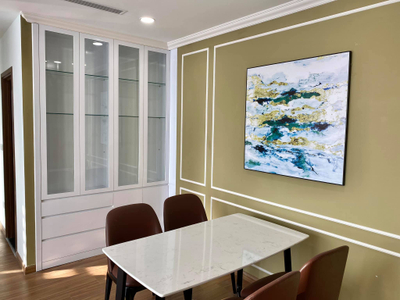 Căn hộ Eco Green Saigon, Quận 7 Căn hộ Eco Green Saigon tầng 25 cửa hướng Đông Nam, đầy đủ nội thất.