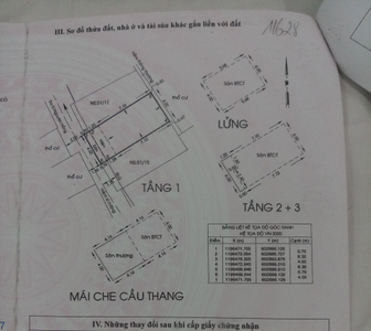 Bản vẽ nhà phố Quận Gò Vấp Nhà phố thiết kế 1 trệt, 1 lửng, 2 lầu và sân thượng, diện tích 36.5m2.