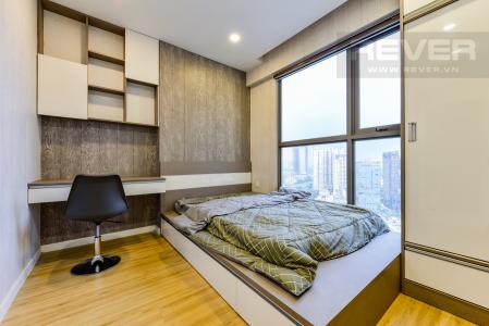 Phòng ngủ 2 Cho thuê căn hộ Masteri Millennium tầng cao 2PN view sông