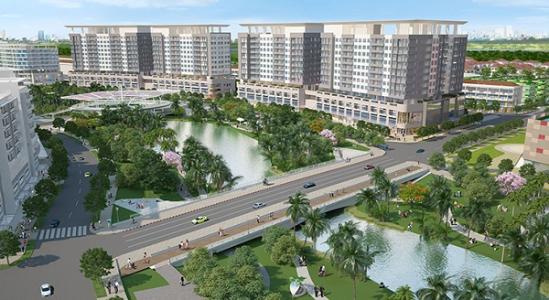 View Sarimi Sala Đại Quang Minh Căn hộ Sarimi Sala Đại Quang Minh view sông nội khu mát mẻ.