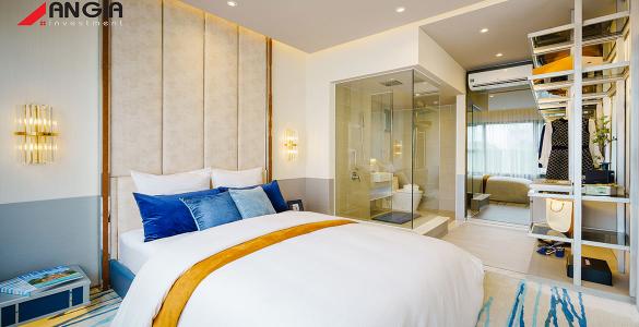 phòng ngủ căn hộ Sky89 Căn Hộ Sky 89 An Gia bàn giao nội thất cơ bản, view thoáng