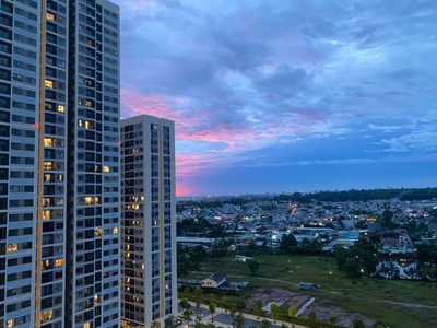 View căn hộ Vinhomes Grand Park, Quận 9 Căn hộ Vinhomes Grand Park hướng ban công tây bắc đầy đủ nội thất diện tích 67.5m²