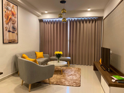 Căn hộ The Tresor, Quận 4 Căn hộ tầng 21 The Tresor diện tích 65m2, view thành phố thoáng mát.