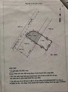 Bản vẽ nhà phố Quận 12 Nhà phố thiết kế 1 trệt, 1 lửng diện tích 31.2m2, ngay ngã 4 chợ Cầu.