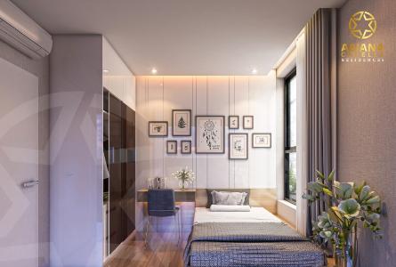 Nhà mẫu căn hộ Asiana Capella, Quận 6 Căn hộ chung cư Asiana Capella nội thất cơ bản, hướng Đông Nam.