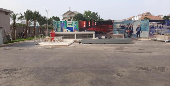 view nhìn ra phía ngoài căn hộ sài gòn mia Cho thuê Shophouse Saigon Mia bình chánh, diện tích 102.35m2 