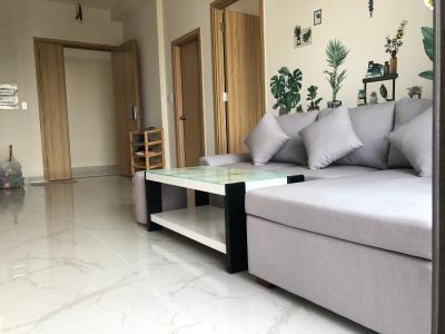 Phòng khách Fresca Riverside, Thủ Đức Căn hộ Fresce Riverside ban công Đông Nam, nội thất cơ bản