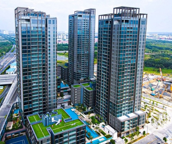 Empire City, Quận 2 Căn hộ Empire City tầng 24 thiết kế sang trọng, view sông Sài Gòn.