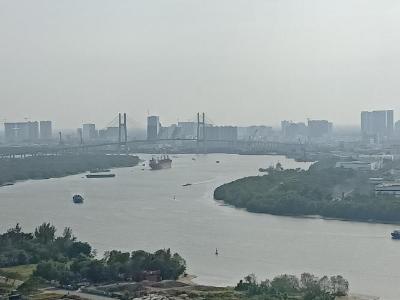 View Penthouse VISTA VERDE Penthouse Vista Verde 5PN, tháp Orchid, ban công Đông Nam, view trực diện sông Sài Gòn cực đẹp