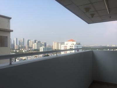 Hành lang căn hộ chung cư Bình Khánh Căn hộ chung cư Bình Khánh tầng cao, diện tích 66m2 - 2 phòng ngủ, nội thất đầy đủ