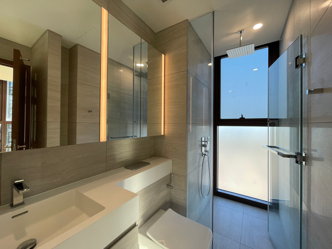 Căn hộ The Metropole Thủ Thiêm, Quận 2 Căn hộ The Metropole Thủ Thiêm hướng ban công tây nam không có nội thất diện tích 49.63m²