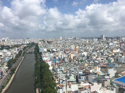 View căn hộ Chung cư Screc Tower, Quận 3 Căn hộ Chung cư Screc Tower tầng 19 diện tích 81m2, đầy đủ nội thất.