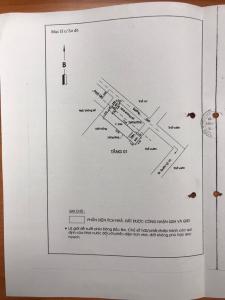Bản vẻ nhà phố Quận 12 Nhà phố 2 mặt tiền hẻm Quận 12 hướng Đông Nam, diện tích 38.1m2.