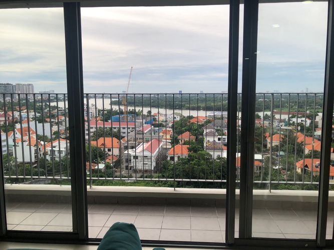 View căn hộ Masteri Thảo Điền, Quận 2 Căn hộ Masteri Thảo Điền đầy đủ nội thất, view thành phố thoáng mát.