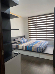 Căn hộ The Tresor, Quận 4 Căn hộ tầng 24 The Tresor thiết kế 2 phòng ngủ, ban công hướng Đông Nam.