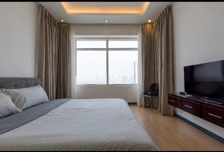 Phòng ngủ Saigon Pearl Quận Bình Thạnh Căn hộ Saigon Pearl tầng cao, đầy đủ nội thất