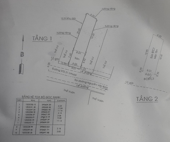 Bản vẽ mặt bằng kinh doanh Huyện Hóc Môn Mặt bằng kinh doanh diện tích 170.4m2, nặt tiền đường kinh doanh sầm uất.