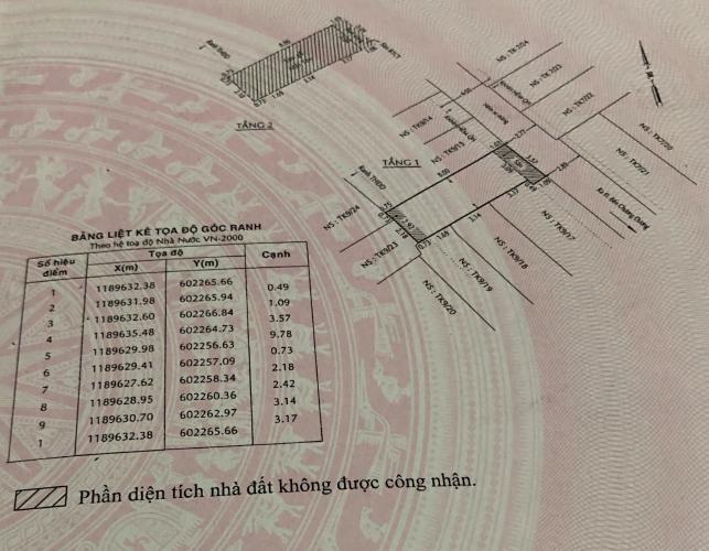Mặt bằng sàn nhà phố quận 1 Nhà hẻm Quận 1 diện tích 3x8m, pháp lý sổ hồng chính chủ.