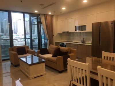 Phòng khách Vinhomes Golden River, Quận 1 Căn hộ Vinhomes Golden River view sông và thành phố thơ mộng.