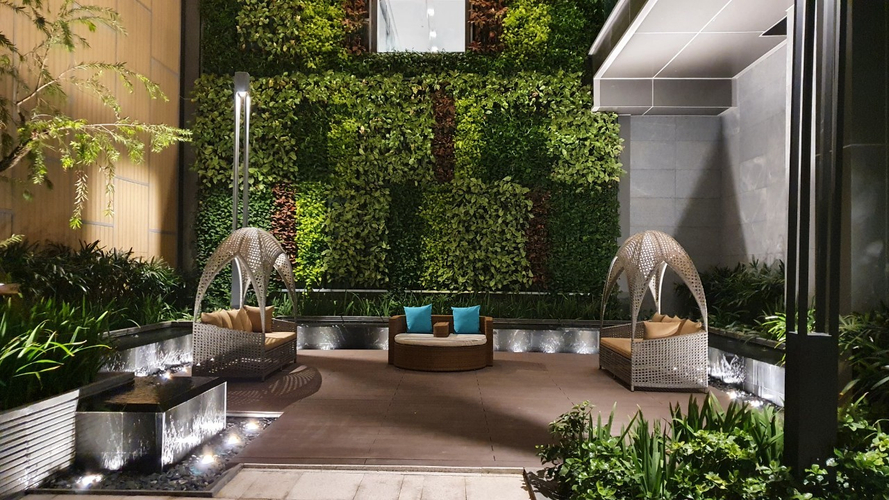 Tiện ích căn hộ Empire City, Quận 2 Căn hộ Empire City có 1 phòng ngủ, đầy đủ nội thất.