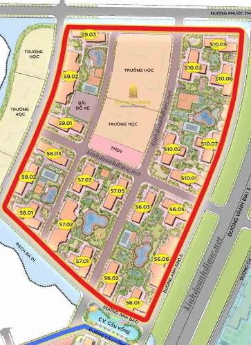 VinhomesGrand-Park Bán căn hộ Vinhomes Grand Park 2 phòng ngủ, tầng trung, diện tích sàn 63.5m2