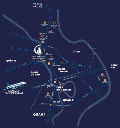 The Rivana - Vị trí dự án The Rivana