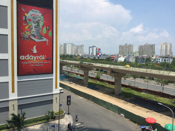 View căn hộ Masteri Thảo Điền, Quận 2 Căn hộ Masteri Thảo Điền có 2 phòng ngủ, không gian thoáng đãng.