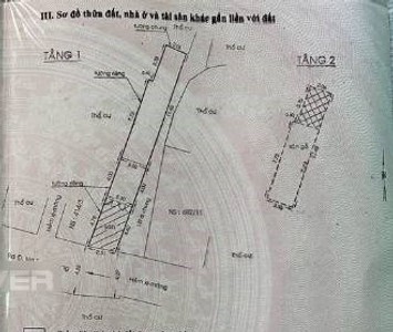 Nhà phố Quận Bình Thạnh Nhà phố cấp 4 diện tích 48m2 có 2 phòng ngủ, không có nội thất.