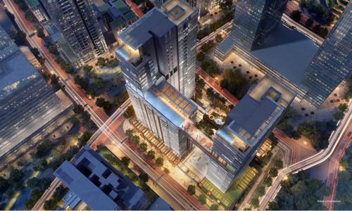 Empire City, Quận 2 Căn hộ cao cấp Empire City tầng 6 diện tích 140.1m2, tiện ích đầy đủ.