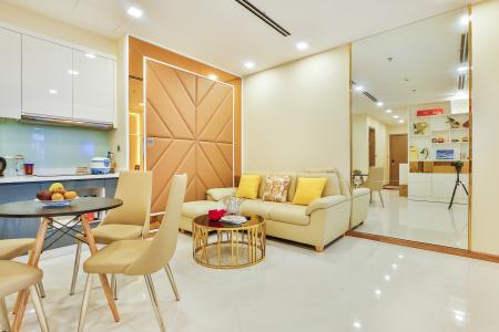 Căn hộ Vinhomes Central Park hướng Tây Nam, diện tích 46.2m²