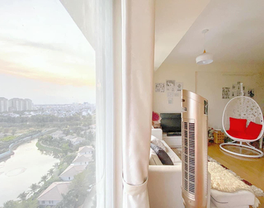 Căn hộ Flora Fuji, Quận 9 Căn hộ Flora Fuji tầng 12A diện tích 60m2, đầy đủ nội thất.