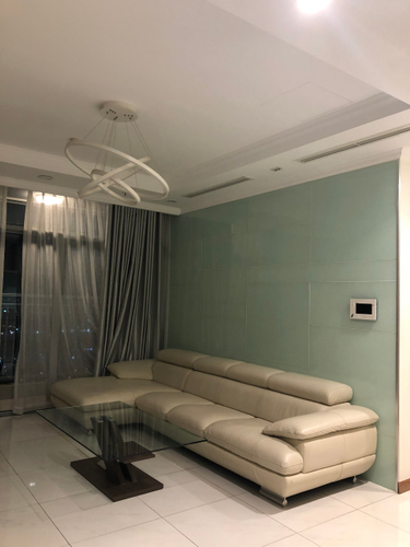 Căn hộ Vinhomes Central Park, Quận Bình Thạnh Căn hộ Vinhomes Central Park tầng 36 diện tích 155m2, đầy đủ nội thất.