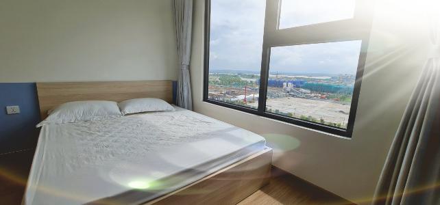 Phòng Ngủ Vinhomes Grand Park Căn hộ Vinhomes Grand Park tầng cao, nội thất đầy đủ.