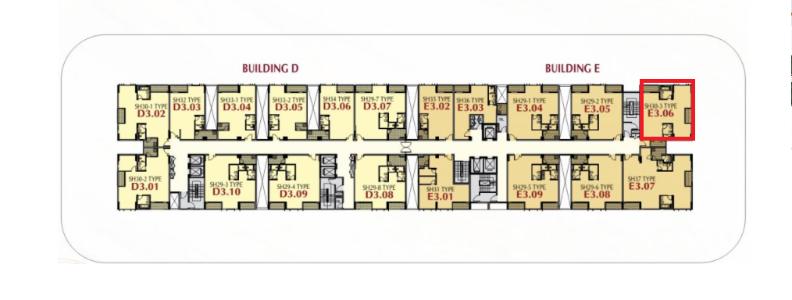 Layout shophouse Phú Mỹ Hưng Midtown Shop-house Phú Mỹ Hưng Midtown tầng thấp, bàn giao thô.