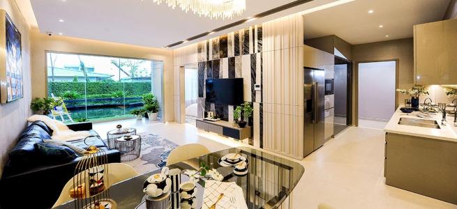 Nhà mẫu Sky 89, Quận 7 Căn hộ Sky89 An Gia ban công đón hướng Tây