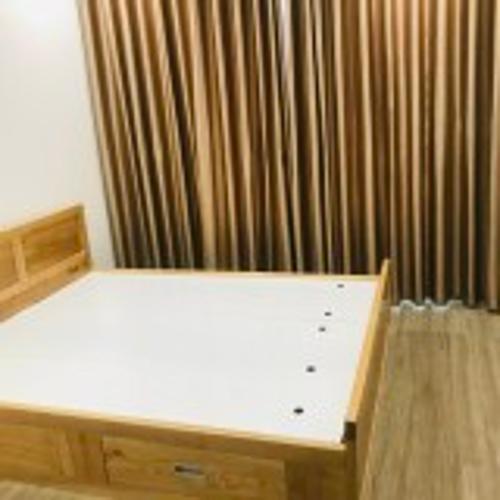 Phòng ngủ Vinhomes Grand Park Quận 9 Căn hộ Vinhomes Grand Park tầng trung mát mẻ, đón view nội khu.