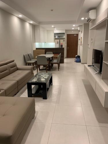 Phòng khách The Gold View, Quận 4 Căn hộ The Gold View tầng trung, đầy đủ nội thất hiện đại.