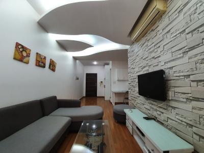 Phòng khách căn hộ Sky Garden 3 Căn hộ Sky Garden 3 view nội khu thoáng đãng, tầng trung.