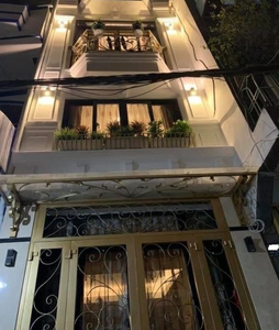 Mặt tiền nhà phố Quận Gò Vấp Nhà phố thiết kế 1 trệt và 3 lầu, diện tích 44m2 bàn giao đầy đủ nội thất.