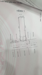 Bản vẽ nhà phố Quận Bình Tân Nhà phố hẻm đường Số 8 diện tích 4mx 17m vuông vắn.