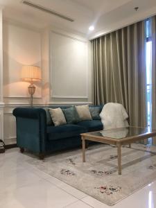 Phòng khách Căn hộ Vinhomes Central Park Căn hộ Vinhomes Central Park đầy đủ nội thất, tầng trung