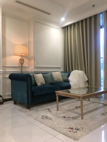 Phòng khách Căn hộ Vinhomes Central Park Căn hộ Vinhomes Central Park đầy đủ nội thất, tầng trung