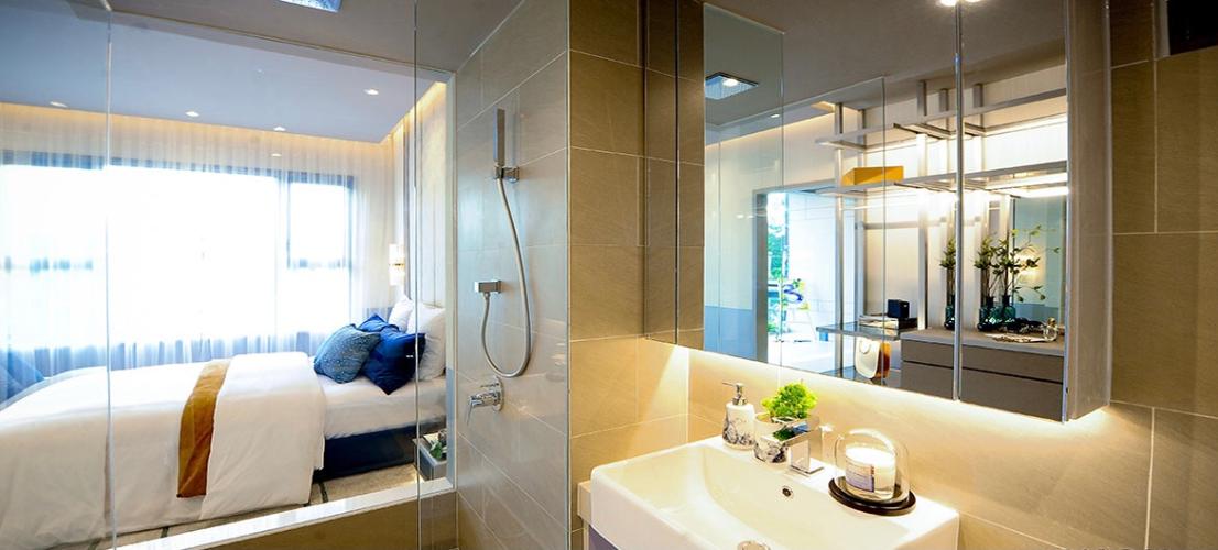 Nhà vệ sinh Sky An Gia, Quận 7 Căn hộ Sky 89 An Gia tầng cao, ban công đón gió thoáng mát.