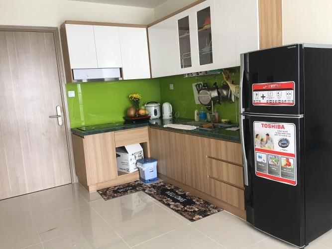 Phòng bếp Vinhomes Grand Park Quận 9 Căn hộ Vinhomes Grand Park tầng trung, đầy đủ nội thất.