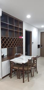 Nội thất River Panorama Căn hộ River Panorama tầng 18 cửa hướng Bắc, đầy đủ nội thất.