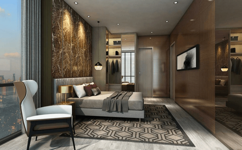  Căn hộ tầng 10 Empire City Thủ Thiêm cửa chính Tây Bắc, nội thất cơ bản