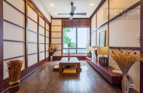 Phòng khách 2 Villa Compound Riviera Quận 2 thiết kế sang trọng, đầy đủ tiện nghi