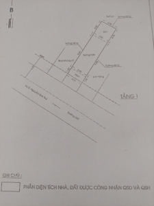 Nhà phố Quận 12 Nhà phố cấp 4 diện tích 72m2, bàn giao không có nội thất.