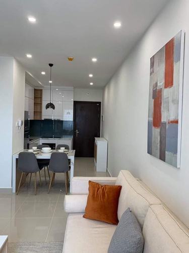 Căn hộ The Sun Avenue, Quận 2 Căn hộ The Sun Avenue tầng 28 cửa hướng Tây Bắc, đầy đủ nội thất.