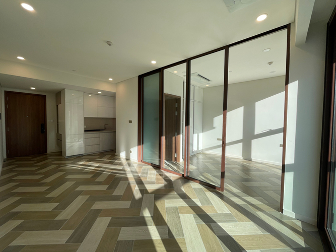 Căn hộ The Metropole Thủ Thiêm, Quận 2 Căn hộ The Metropole Thủ Thiêm hướng ban công tây nam không có nội thất diện tích 49.63m²